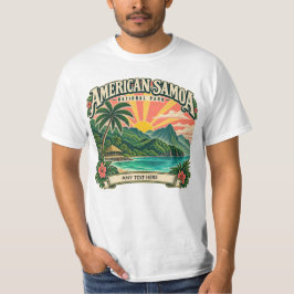 Personalized American Samoa National Park T Shirt