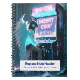 Personalized Anime Themed Notebook Anteckningsbok