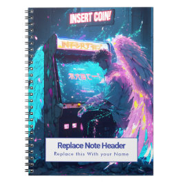 Personalized Anime Themed Notebook Anteckningsbok