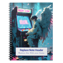 Personalized Anime Themed Notebook Anteckningsbok