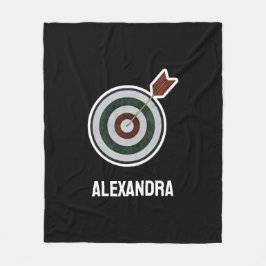 Personalized Archery Custom Archer Bow Arrows Fleecefilt