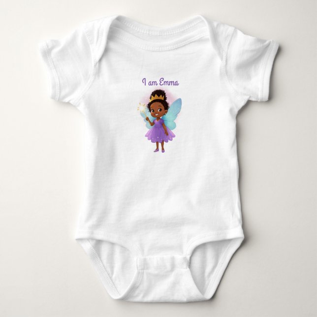 Personalized Baby Onesie T Shirt (Framsida)