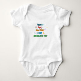 Personalized Baby’s First New Year – Cute Design T Shirt