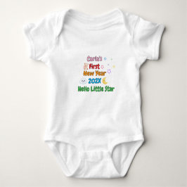 Personalized Baby’s First New Year – Cute Design T Shirt