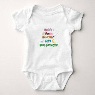 Personalized Baby’s First New Year – Cute Design T Shirt