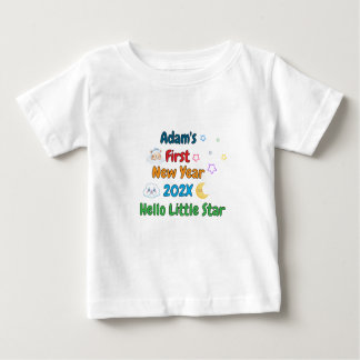 Personalized Baby’s First New Year – Cute Design T Shirt