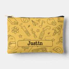 Personalized Back to School Backpack & Doodles