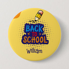 Personalized "Back To School" Fun Doodle Knapp