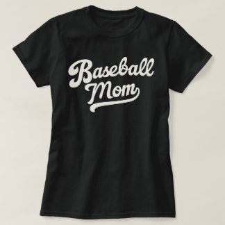 Personalized Baseball Mom Custom Jersey Number  T Shirt