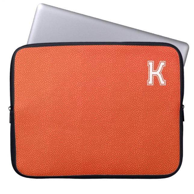 Personalized Basketball Laptop Sleeve (Framsidan)