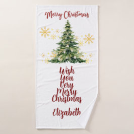 Personalized Bath Towel