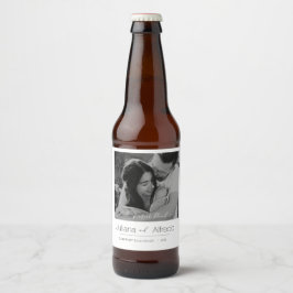 Personalized Beer Bottle Label Ölflaska Etikett