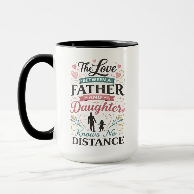 Personalized Best dad | Custom Name Father’s Day Mugg (Vänster)