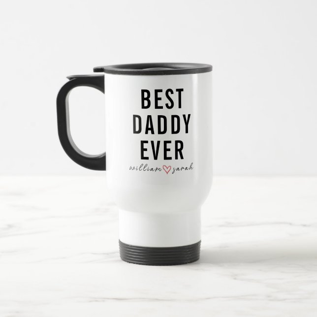Personalized Best Daddy Ever | Custom Father’s Day Resemugg (Vänster)