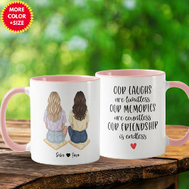 Personalized Best Friend Mug for Women | Funny Fri Mugg