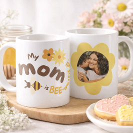 Personalized Best Mom Ever Photo Mug Kaffemugg