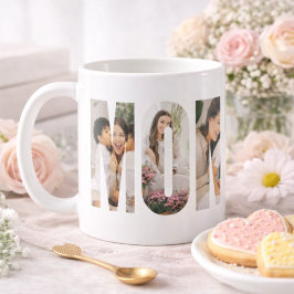 Personalized Best Mom Ever Photo Mug Kaffemugg