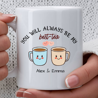 Personalized Best-Tea Couple Mugg