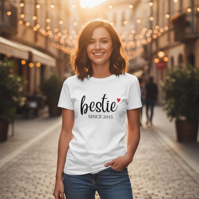 Personalized Besties shirt BFF  T (Skapare uppladdad)