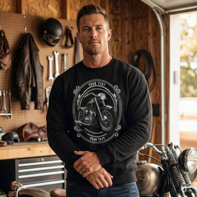 Personalized Biker Winter Sweatshirt Gift (Skapare uppladdad)