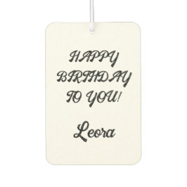 Personalized Birthday Message Gift