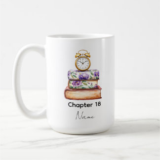 Personalized Birthday Mug I Chapter 18” Birthday  Kaffemugg