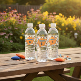 Personalized Birthday Sports Theme Water Label Vattenflaskor Etikett