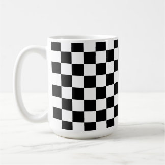 Personalized Black and White Kaffemugg