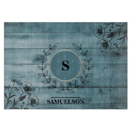 Personalized Bluewood Kitchen Cutting Board