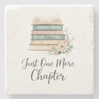 Personalized Book Lover “Just One More Chapter Stenunderlägg