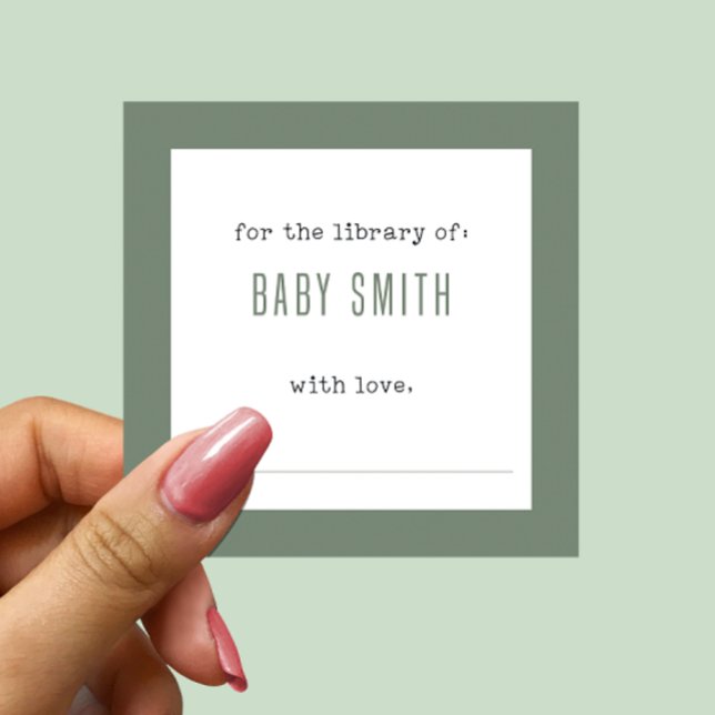 Personalized Bookplate Stickers Klistermärken (Skapare uppladdad)