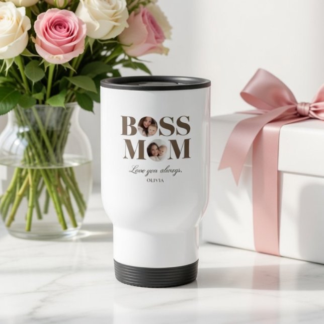 Personalized Boss Mom Photo – Custom MoM Gift Resemugg (Skapare uppladdad)