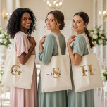 Personalized bridesmaid tote bags tygkasse<br><div class="desc">Personalized bridesmaid tote bags, Large beige bridesmaid gift tote bags, Bride tote bag, Maid of honor tote bag, Party tote bag, Monogrammed tote bag Get ready for the big day and make every moment special with our Personalized Bridesmaid or Bride Tote Bag. This large beige canvas gift tote bag is...</div>