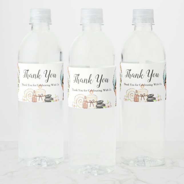 Personalized Bridesmaids water bottle label Vattenflaskor Etikett (Flaskor)