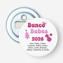 Personalized Bunco Babe  Flasköppnare