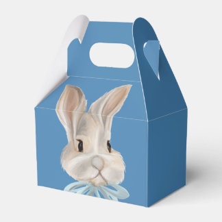 Personalized Bunny Themed Birthday Favour Box Presentaskar