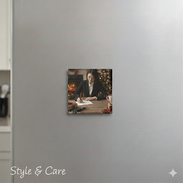 Personalized Business Logo or Image Square Magnet