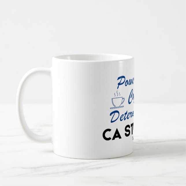 Personalized CA Student Mug Custom Name Coffee mug Kaffemugg (Vänster)
