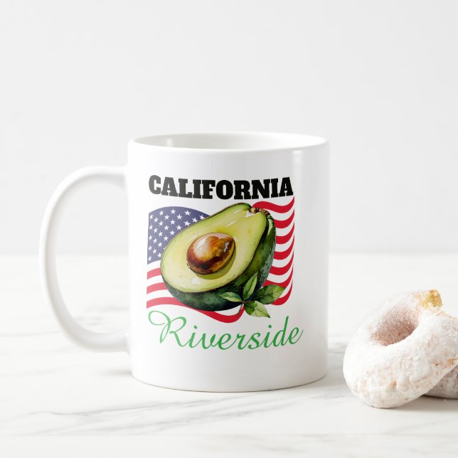 Personalized California Classic Mug Kaffemugg (Med munk)