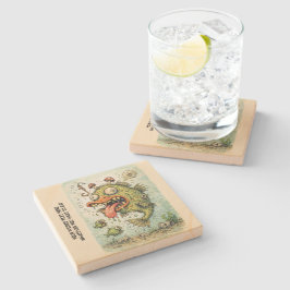 Personalized cartoon artwork weired fish Fun art Stenunderlägg