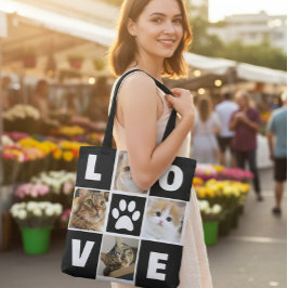 Personalized Cat Bag, Custom Gift, Cat Owner Gift Tygkasse