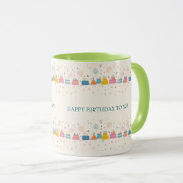 Personalized Celebration Mug – Cakes & Confetti Mugg