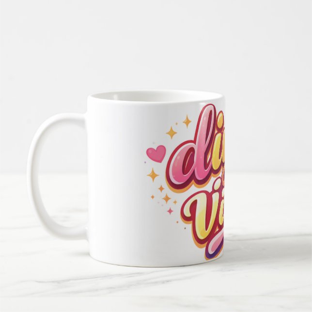 Personalized Ceramic Mug | Perfect for Coffee & Te Kaffemugg (Vänster)