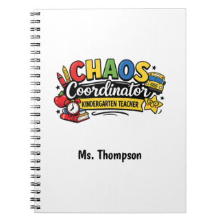 Personalized Chaos  Coordinator Teacher  Anteckningsbok
