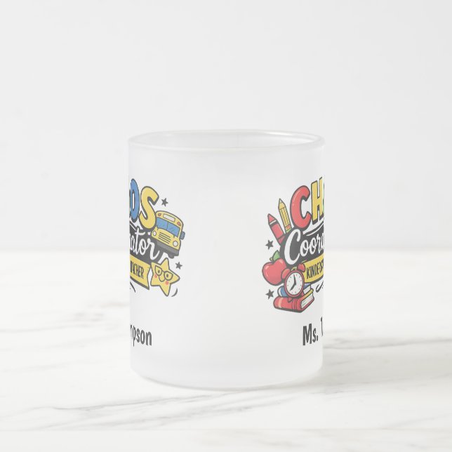 Personalized Chaos  Coordinator Teacher  Frostad Glasmugg (Center)