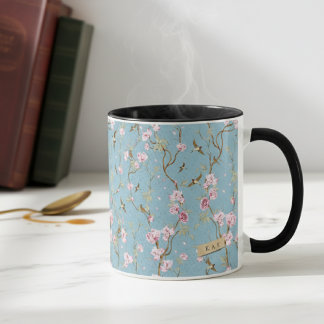 Personalized Chinoiserie Archive Scholar Mug Mugg