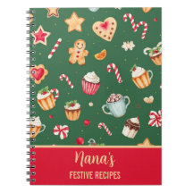 Personalized Christmas Baking Pattern