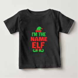 Personalized Christmas Elf T Shirt