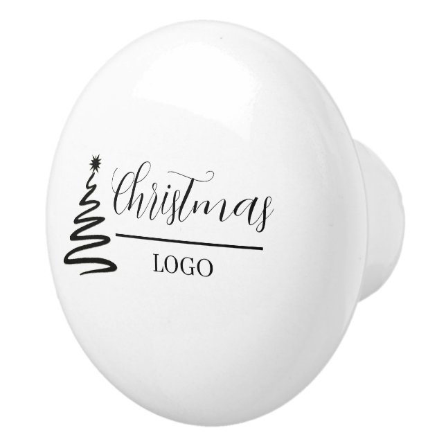 Personalized Christmas Gift Custom Modern T-Shirt Knopp (Höger)