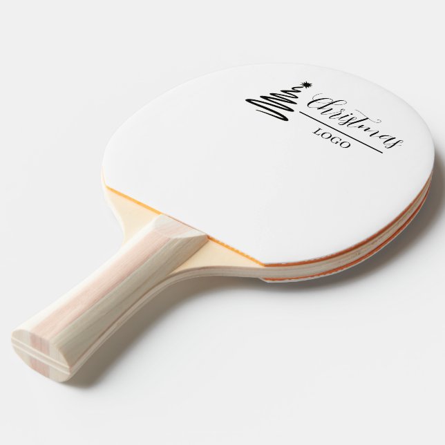 Personalized Christmas Gift Custom Modern T-Shirt Pingisracket (Frontvinkel)